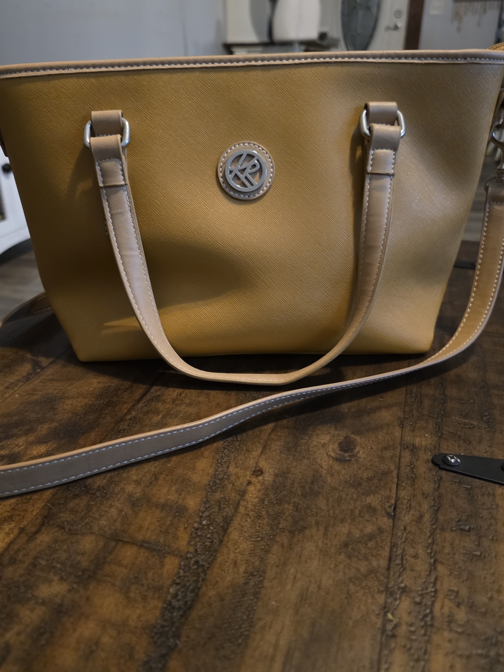Kim Rogers Mustard Yellow Tote Bag And Wallet